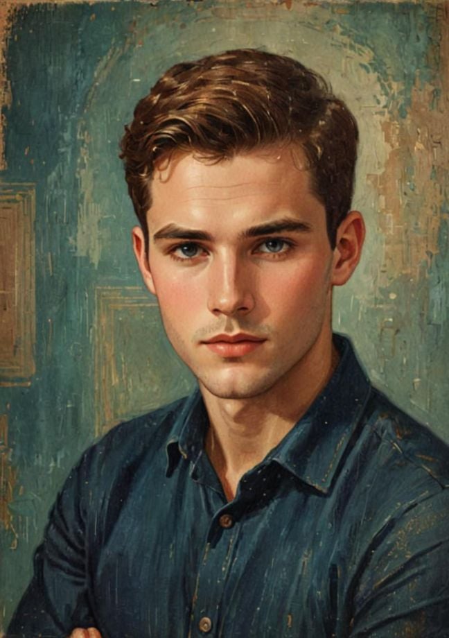 Vintage Male Character