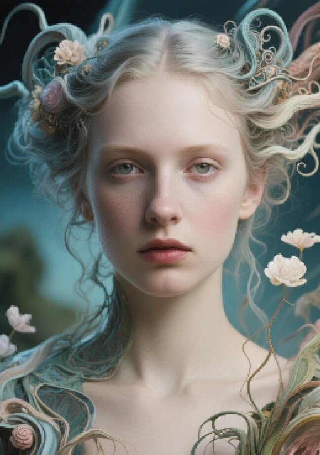 Ai create flower fairy fantasy