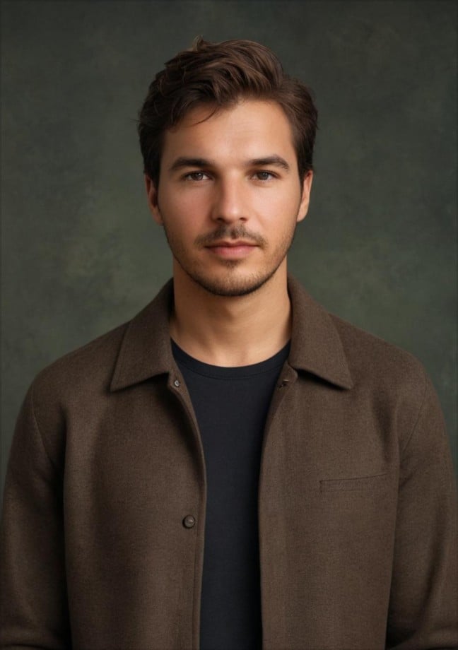 Casual headshoot male sample 1