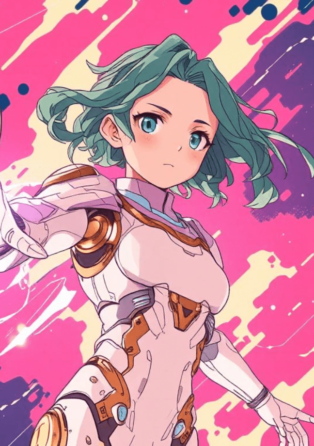 Facewow ai image generator to create a anime girl picture