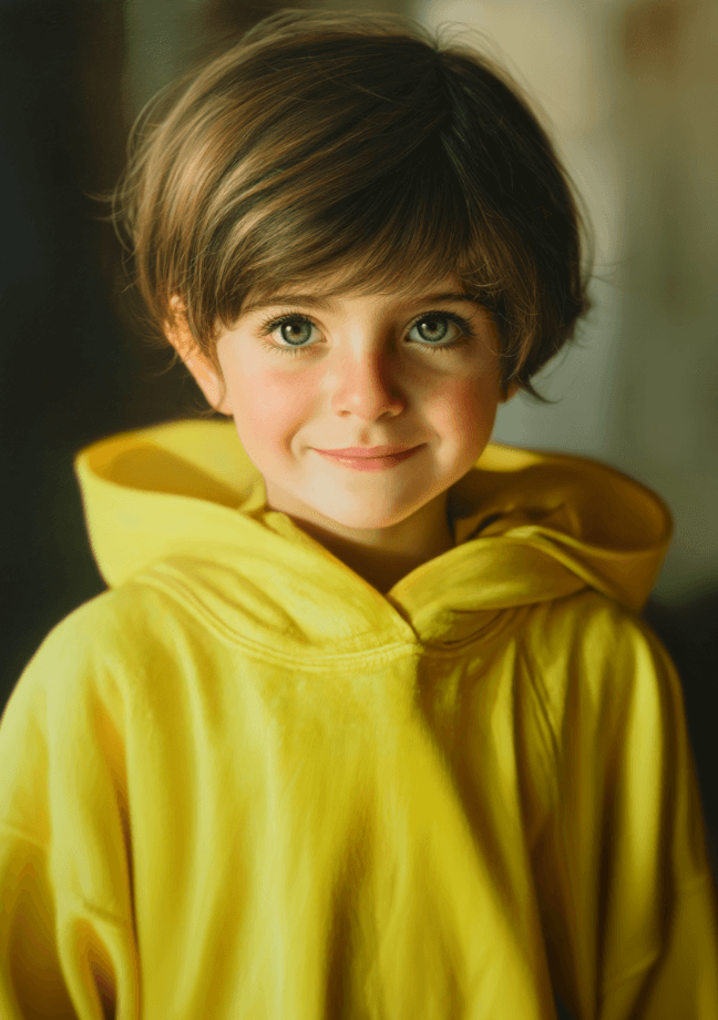 Facewow ai image generator to create a realistic kid picture