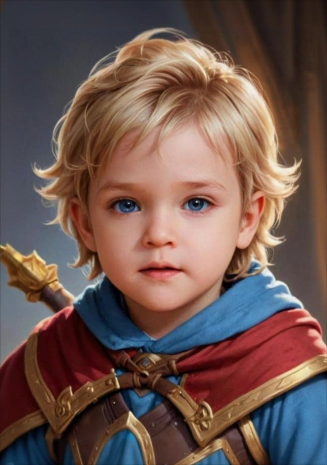 Fantasy game kid photo 1