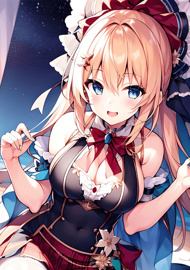 Generate anime female girl character