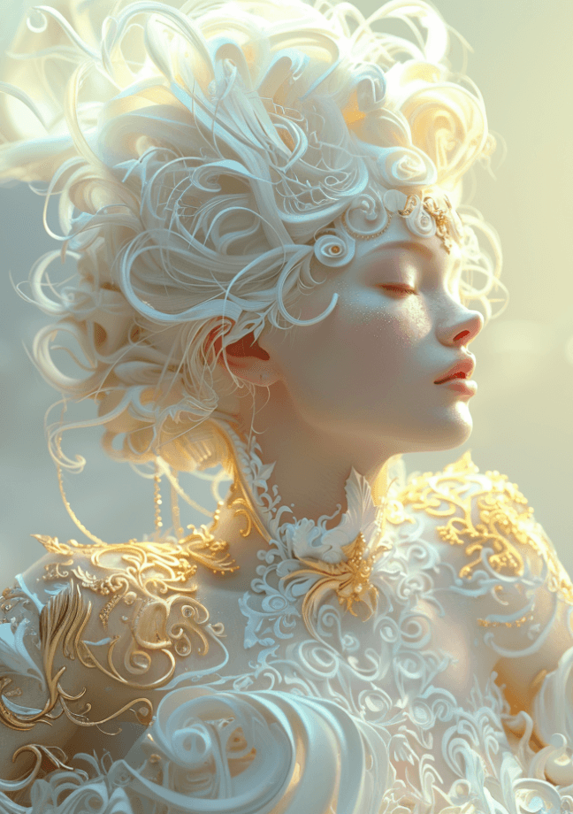 Generate fantasy female elf character