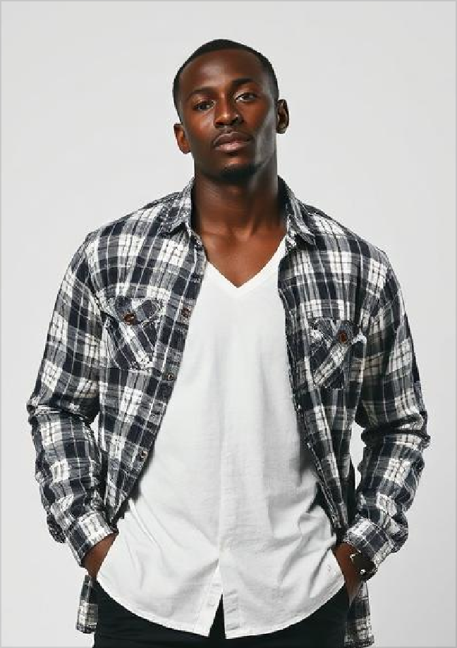 Professional headshot male model sample 2