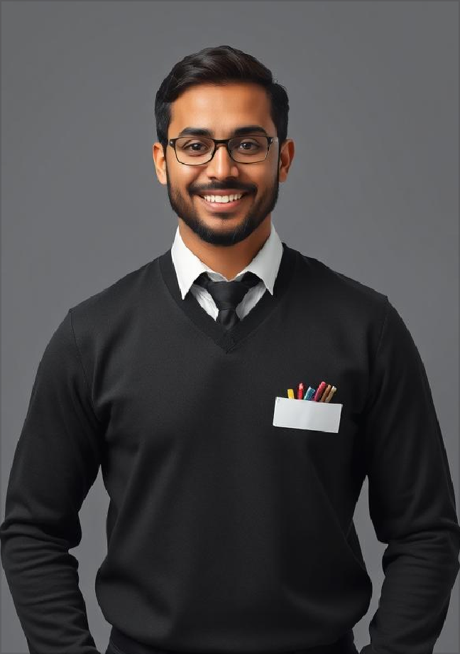 Professional headshot male teacher sample 2