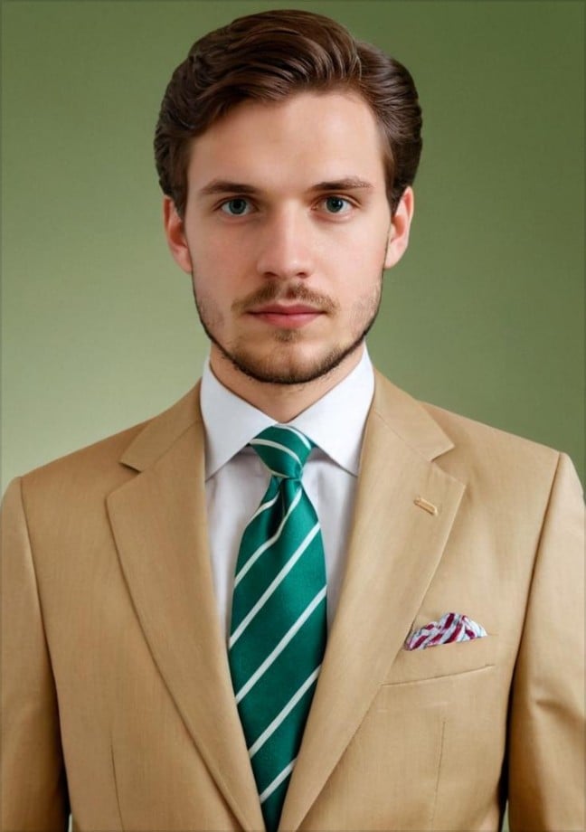 Stylish headshot male sample 1