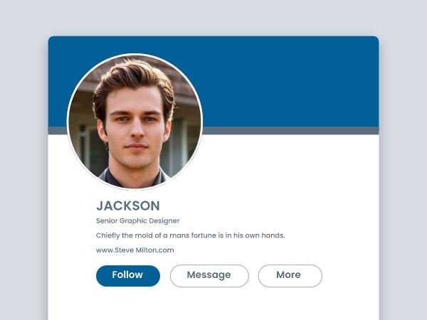 Linked In profile headshot