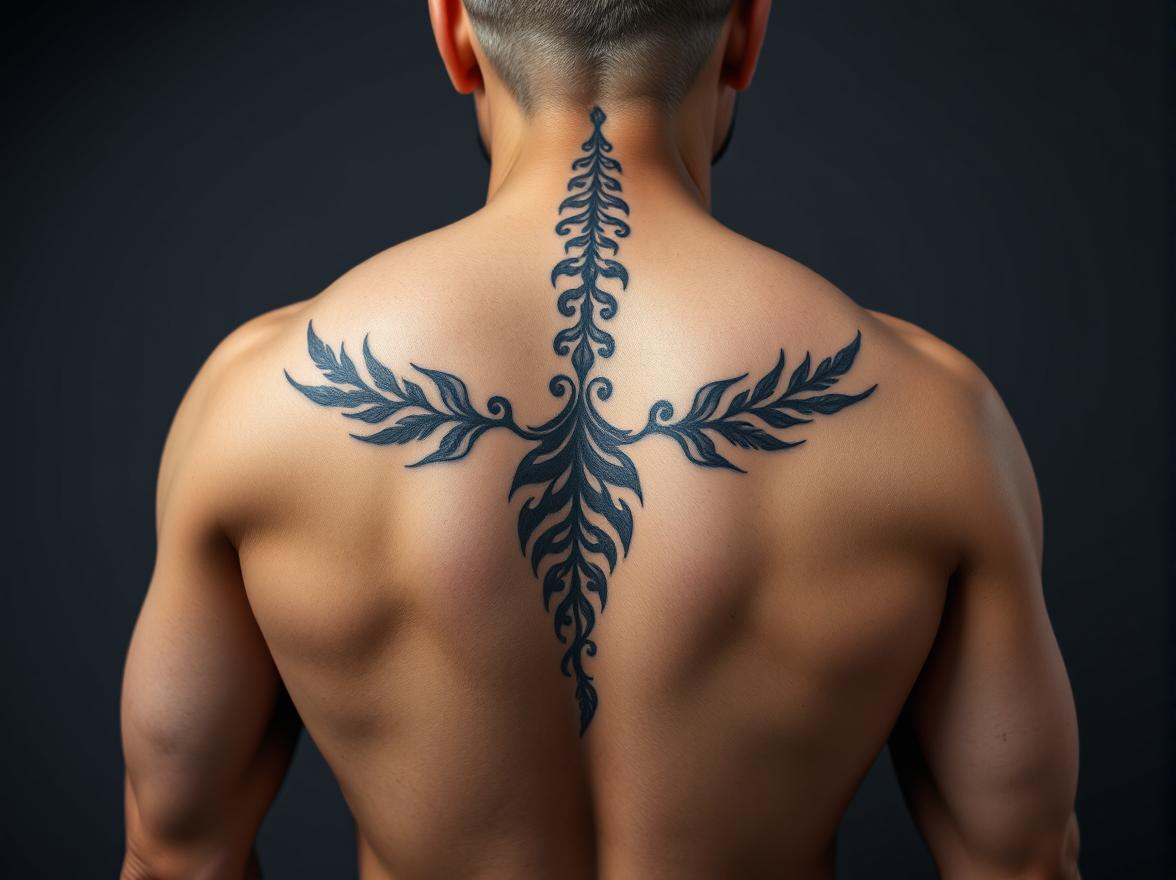 Spine Tattoo