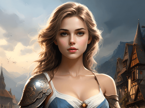 A showcase image in illustrated anime style