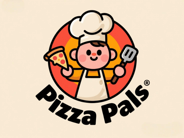 Create a cartoon logo from a cartoon chef image