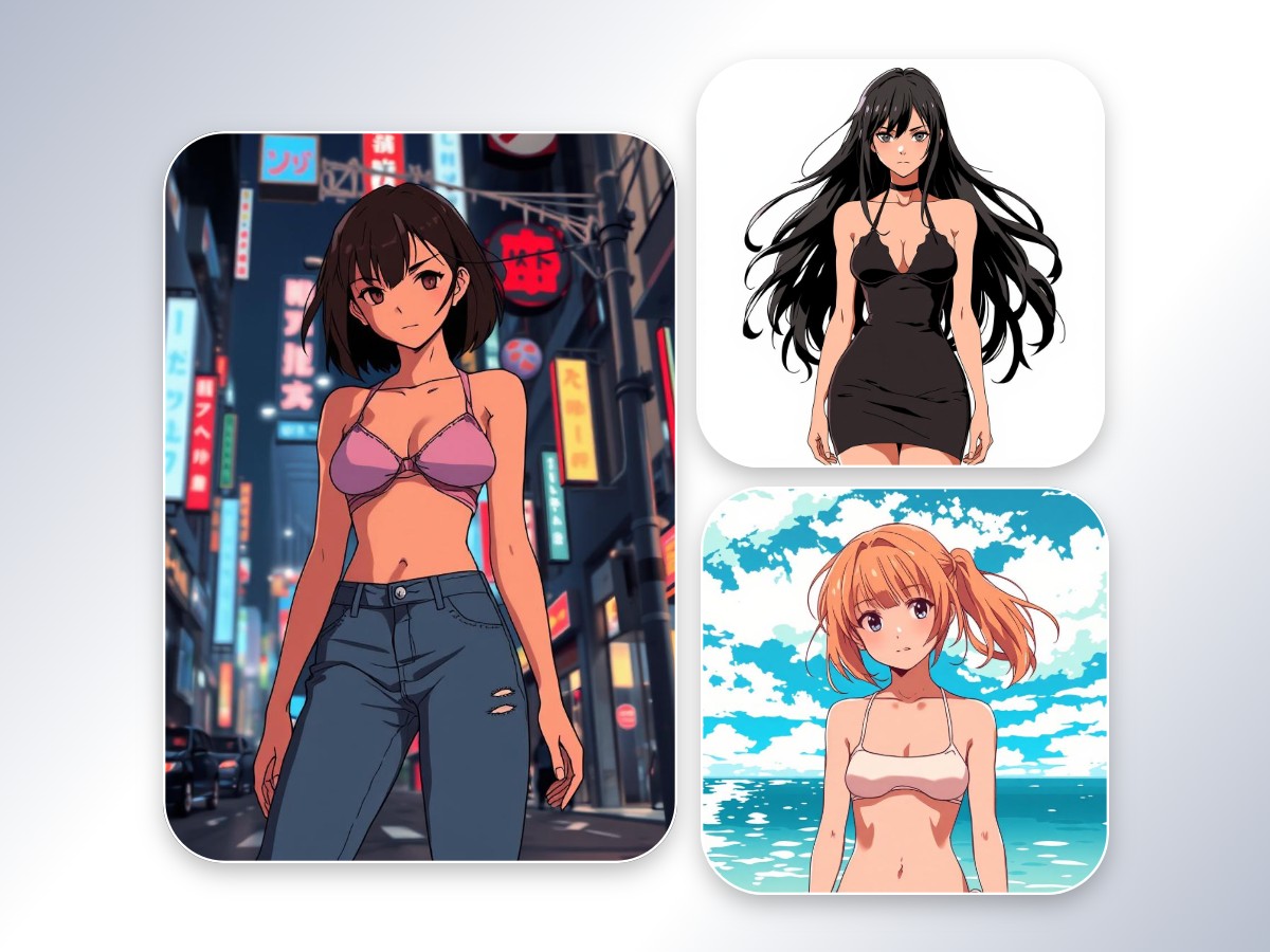 Create ai hot anime girl from text with ai