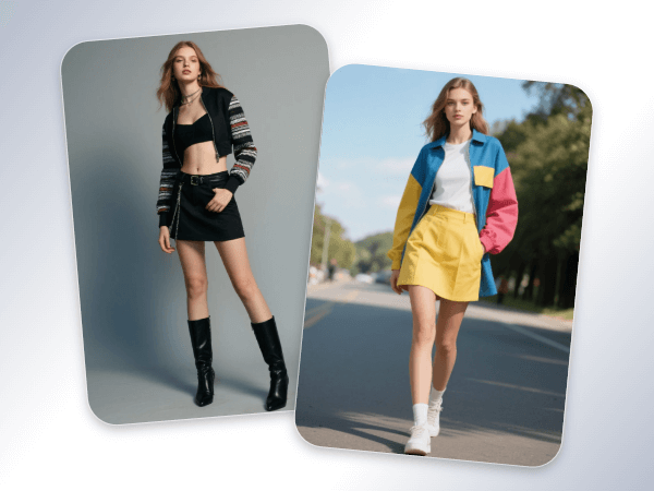 Generate ai girls for fashion design visualization