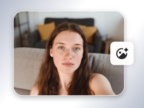 Step 1 upload a photo you want to turn into a portrait