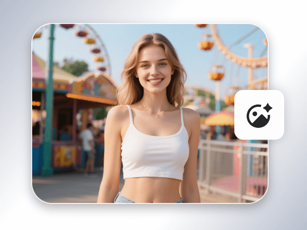 Step one upload an image