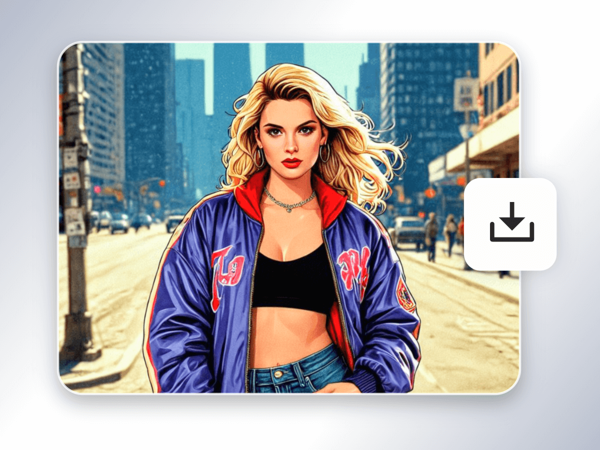 Step three to download the image for gta filter