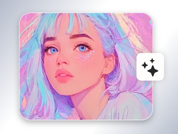 Use ai face generator to convert text to a feamle face