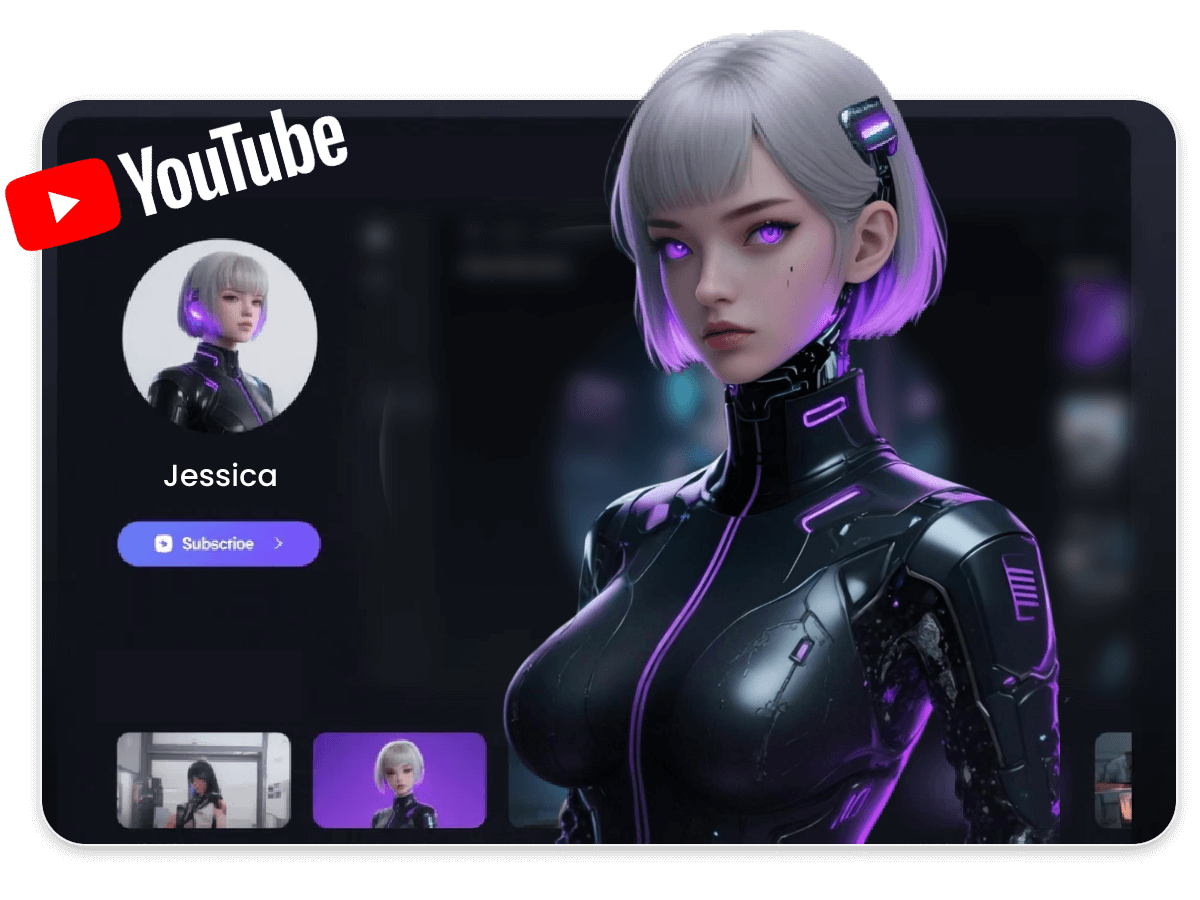 Youtube gaming ai avatar