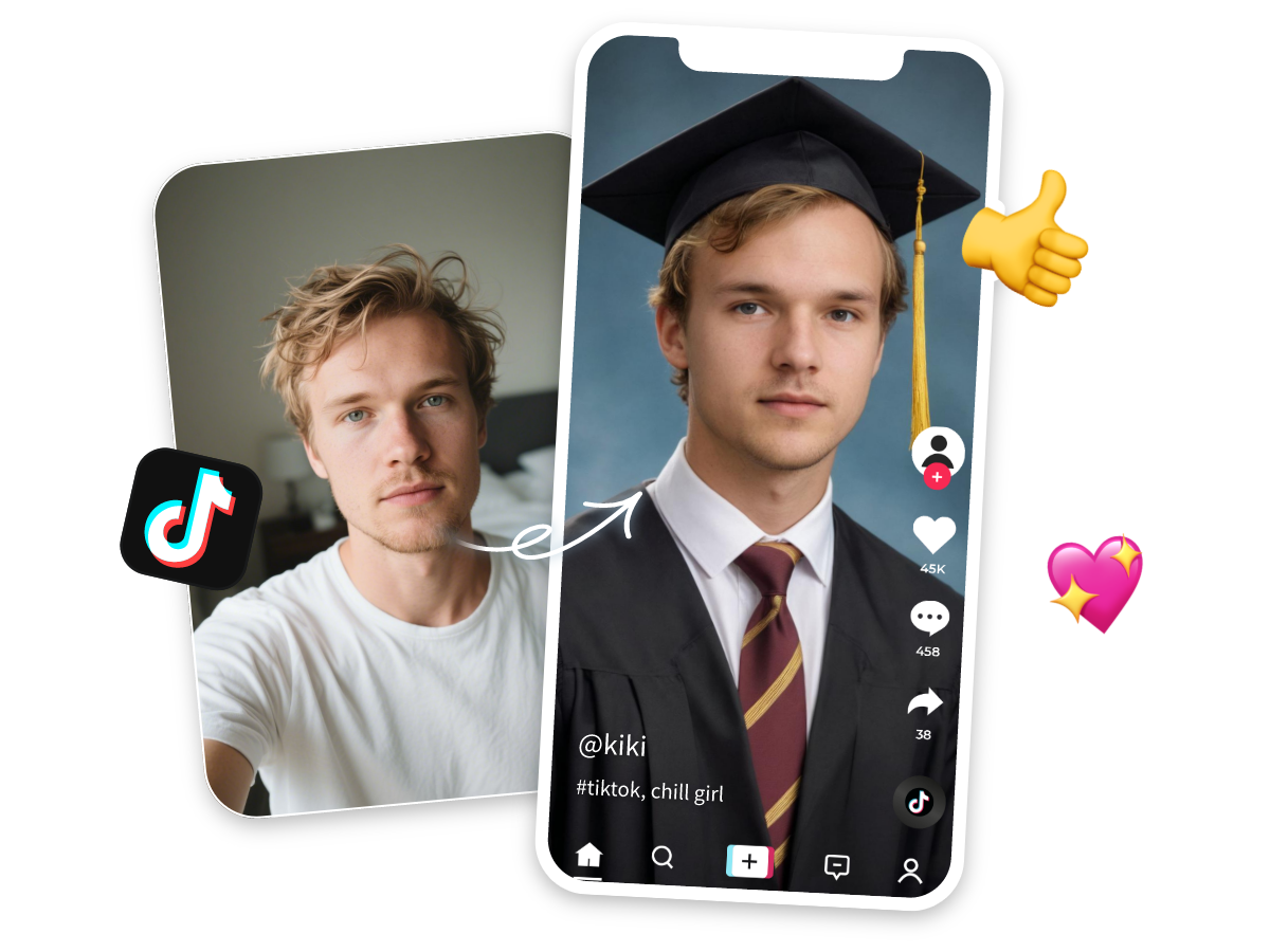 Faewow AI headshot effect for personal use and entertainment