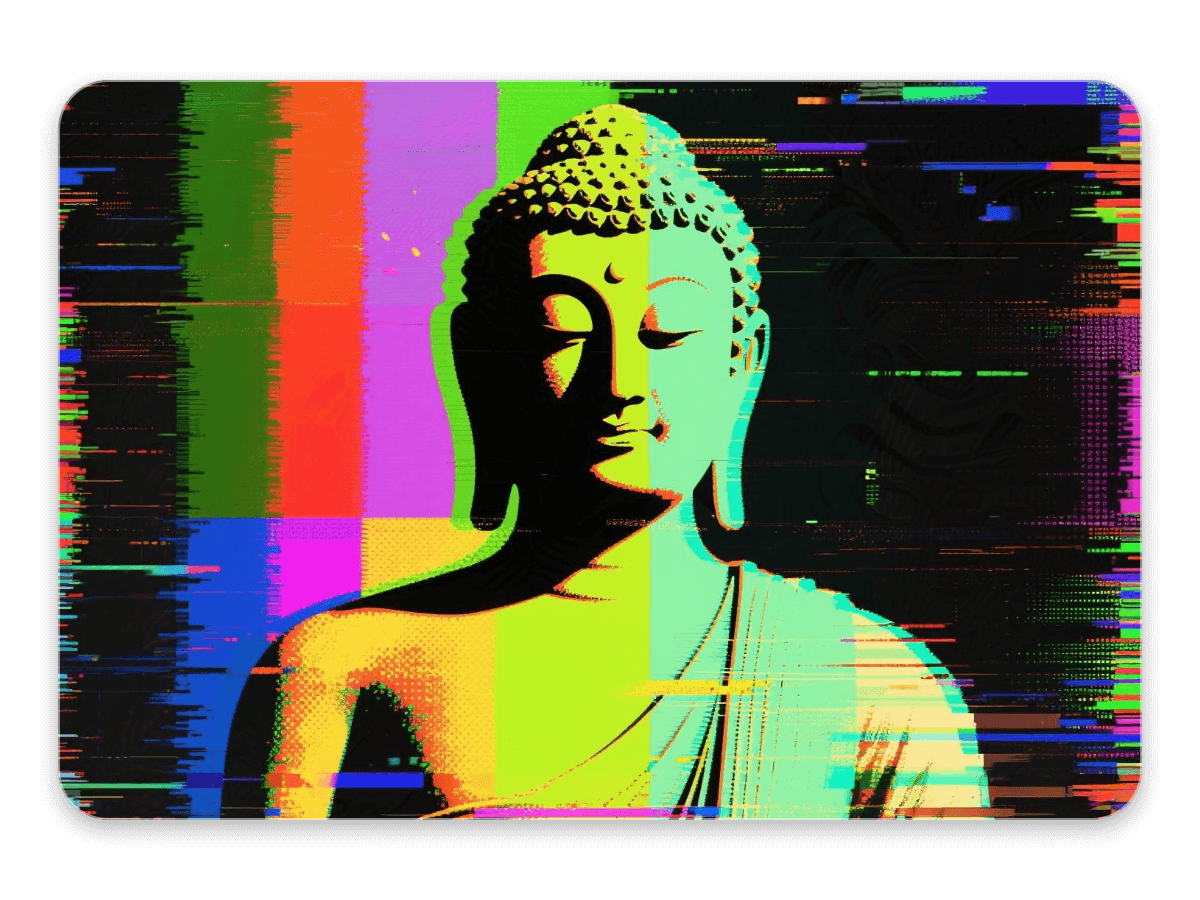 Go back to retro screen style glitch vibes