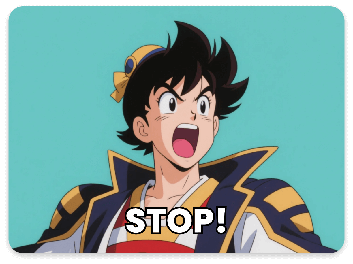 Create memes using anime filters