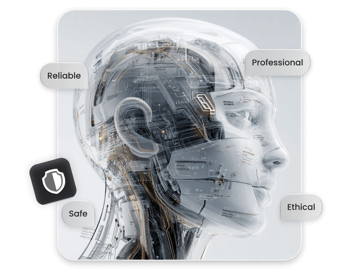 Facewow ai image generator to create a white robot picture