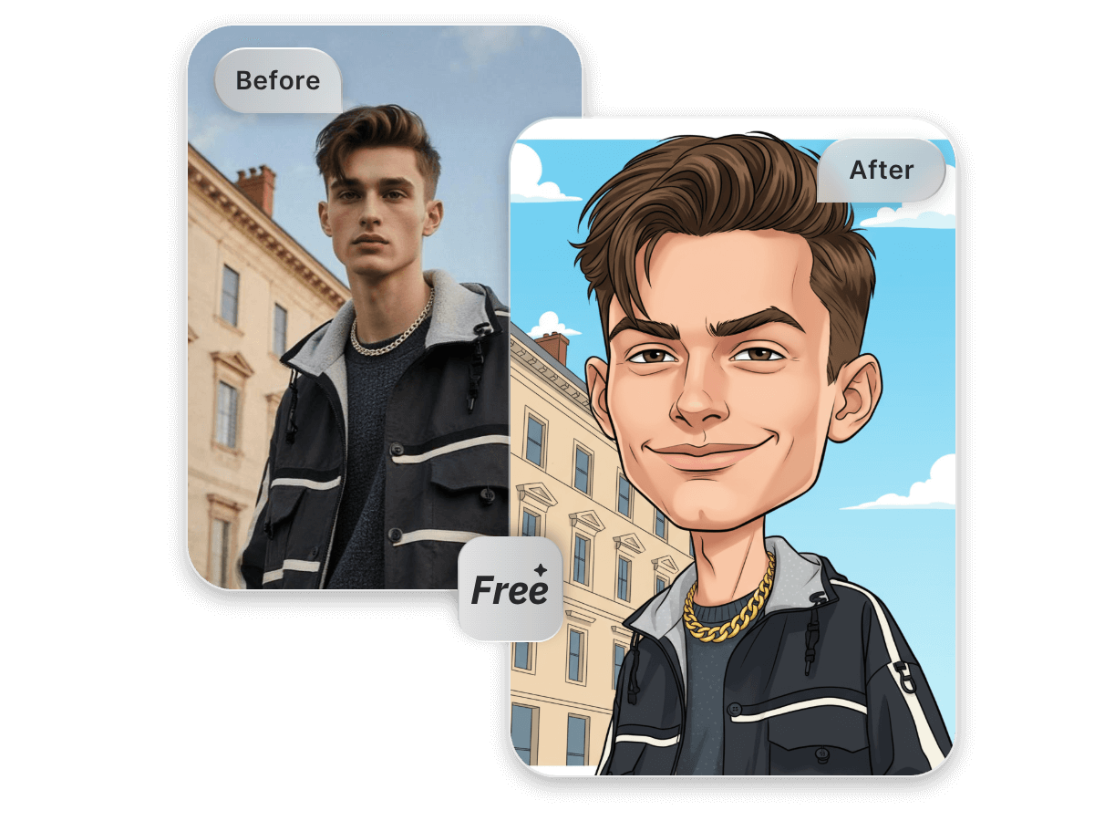 Free access to maker AI caricature pictures no login required