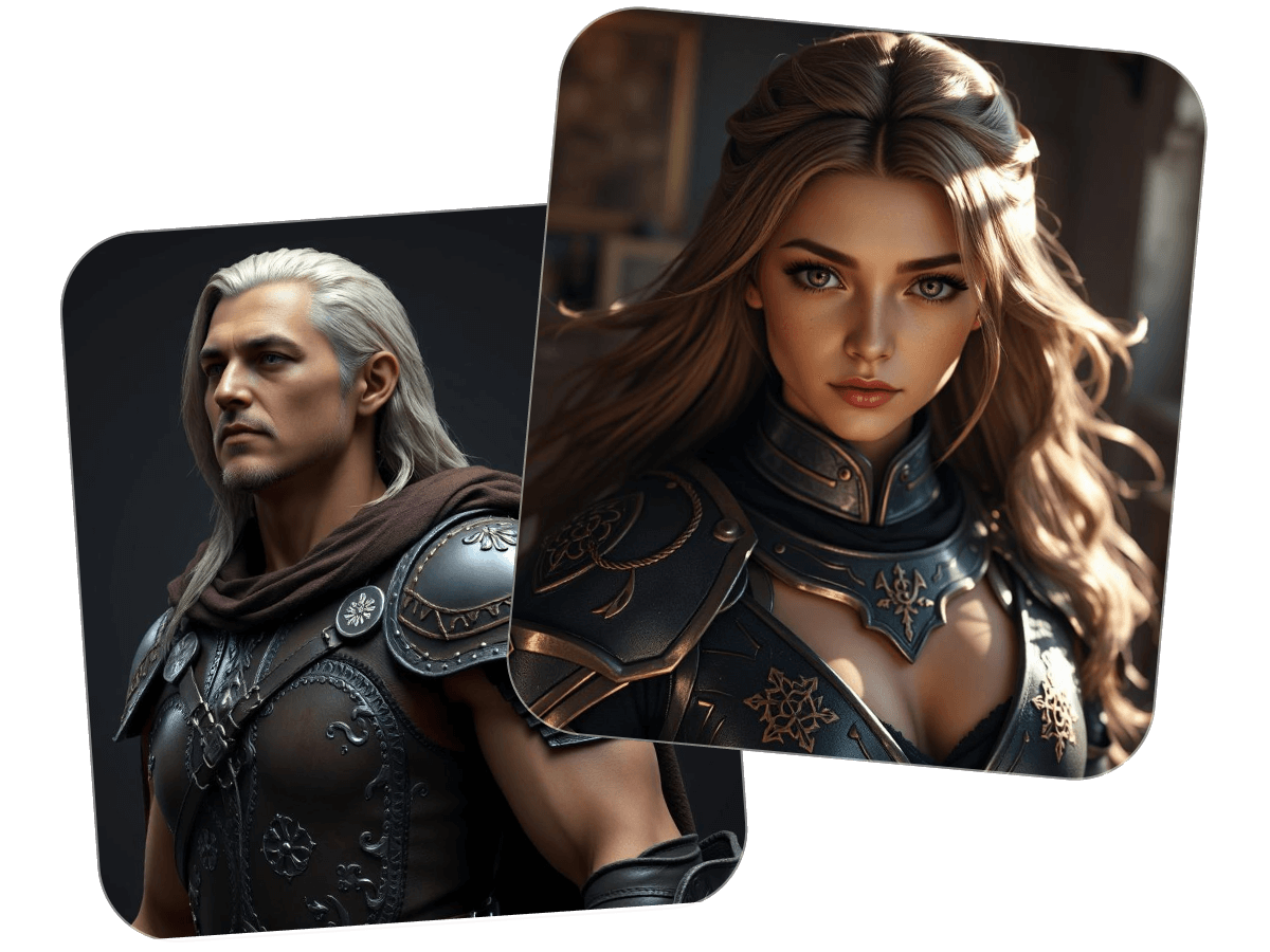 Make virtual avatars for channel