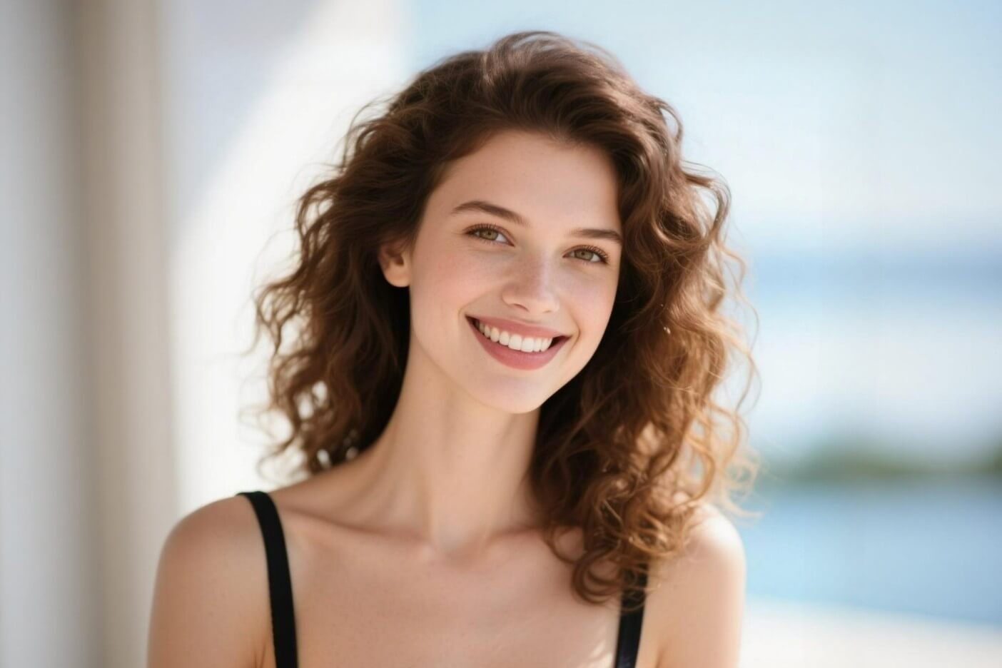 Original photo of a female