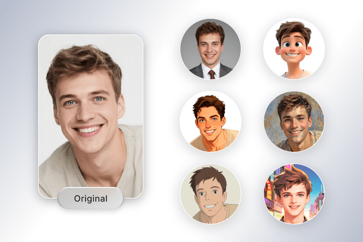 Ai avatar generator facewow feature page banner image